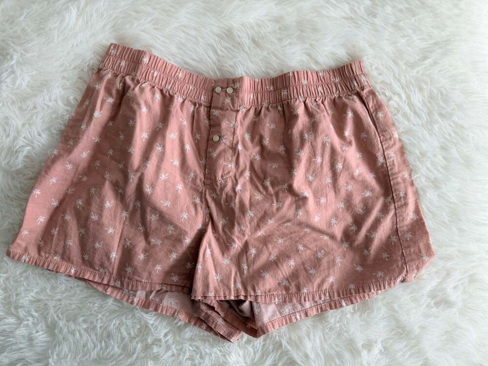 Love by Gap Palm Tree Print Pajama Shorts